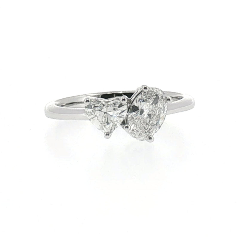 White Gold Multi-Stone Diamond Ring