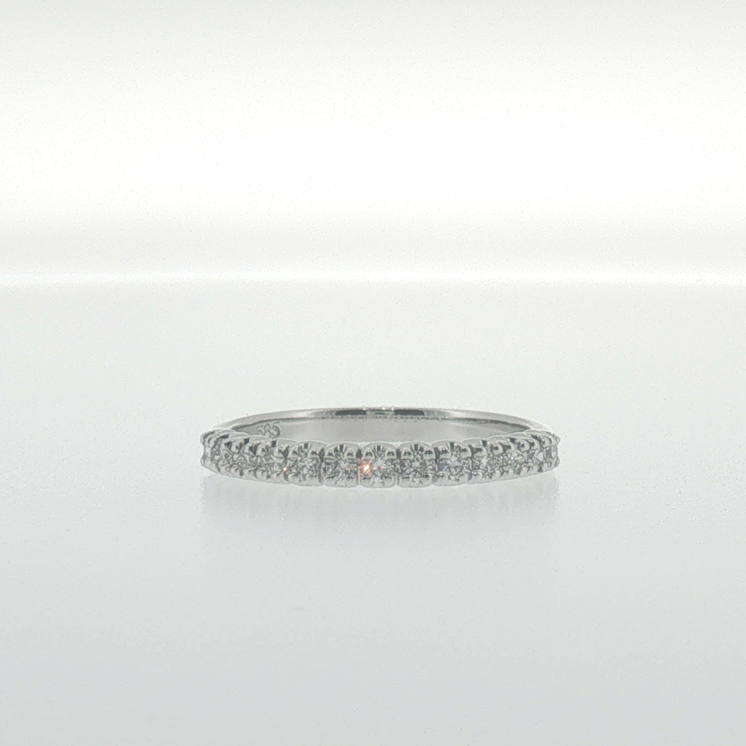 White Gold Diamond Band