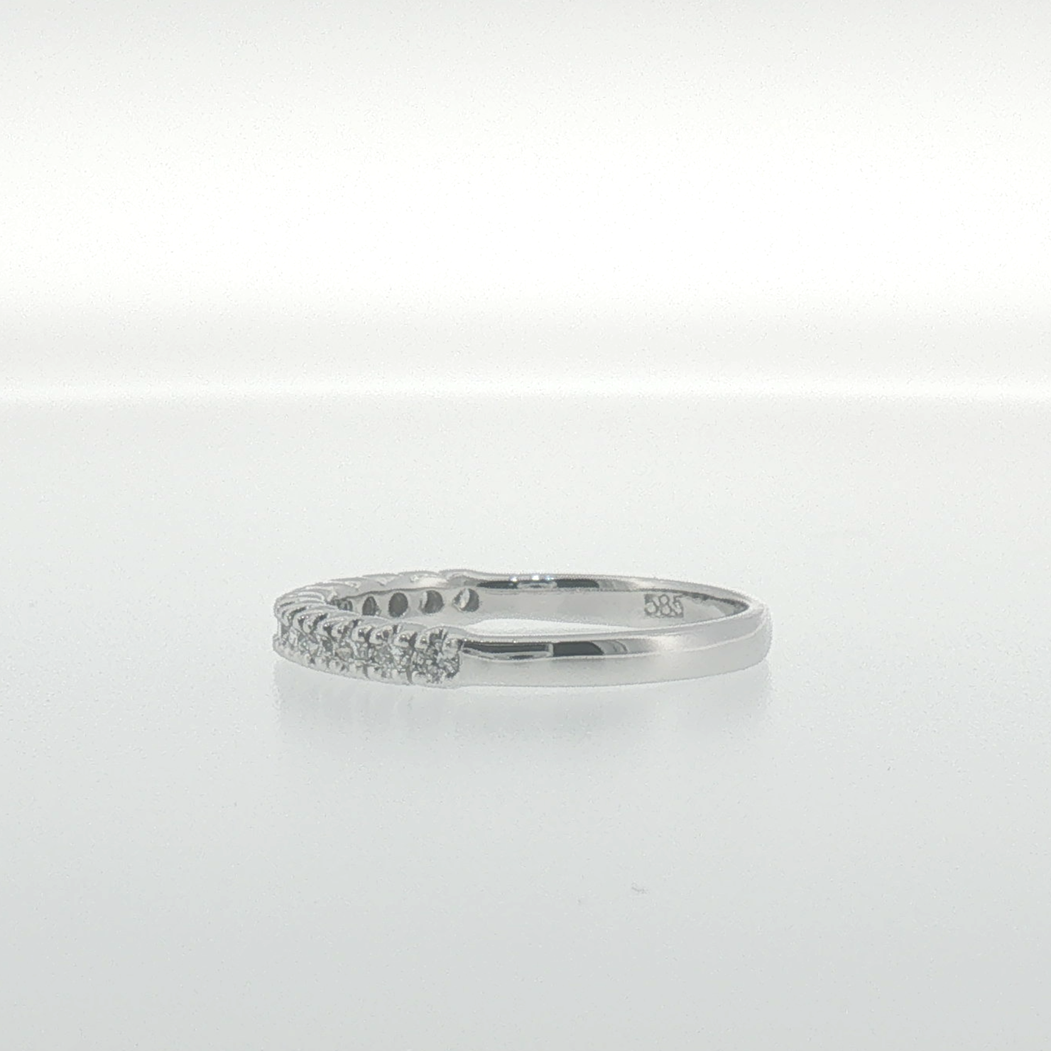 White Gold Diamond Band