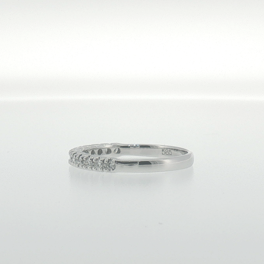 White Gold Diamond Band