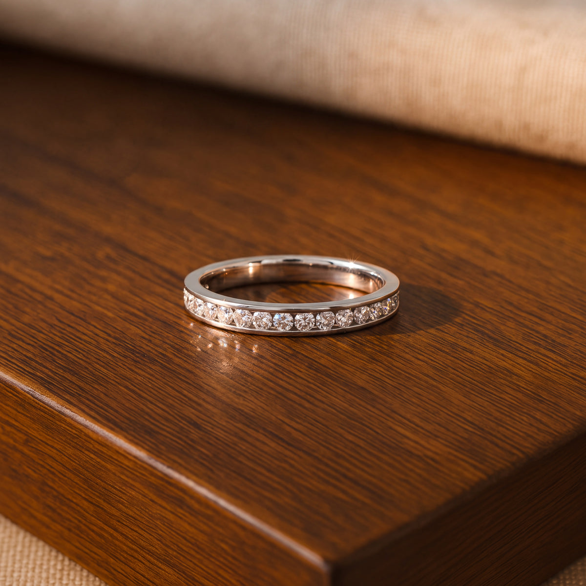 0.35 ct Diamond Eternity Ring in 14K White Gold