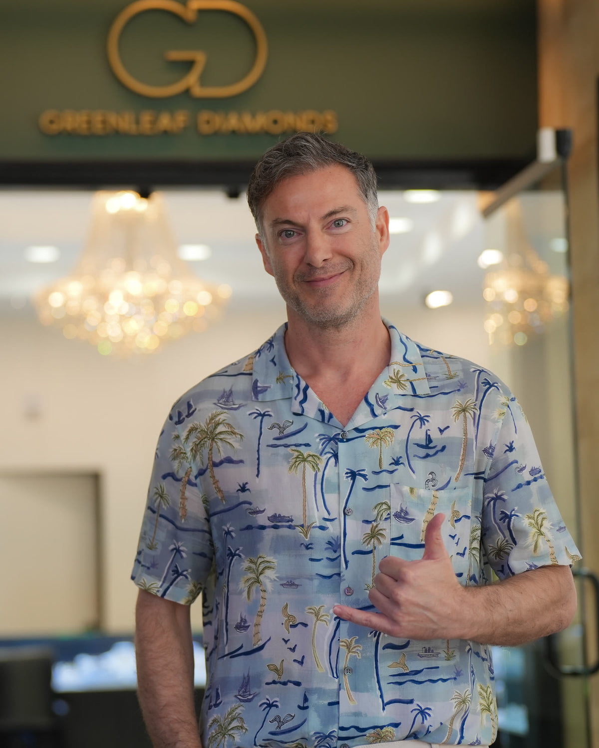 Andre Sengul, founder of Greenleaf Diamonds