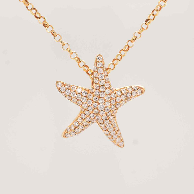 Starfish  Hawaiian Jewelry in 14k Yellow Gold