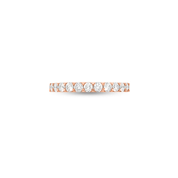 1.31 Carat Diamond Band in 14k Rose Gold