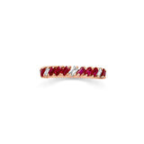 1.02 Carat Ruby Gemstone Ring in 14k Rose Gold